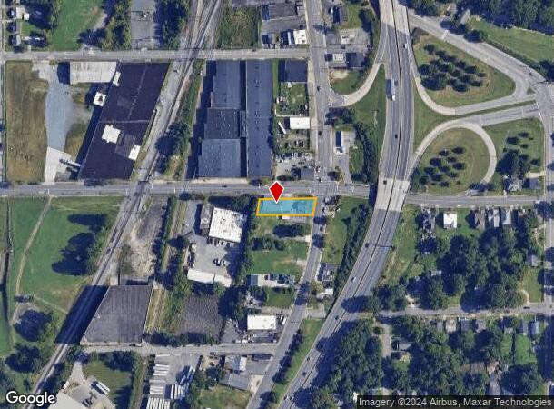  844 E 25Th St, Winston Salem, NC Parcel Map