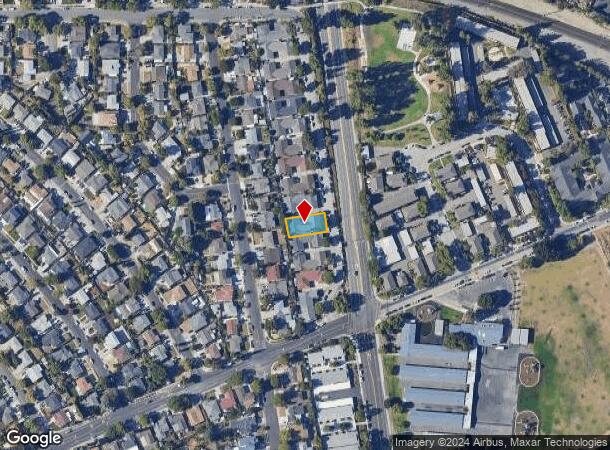  2540 Bowers Ave, Santa Clara, CA Parcel Map