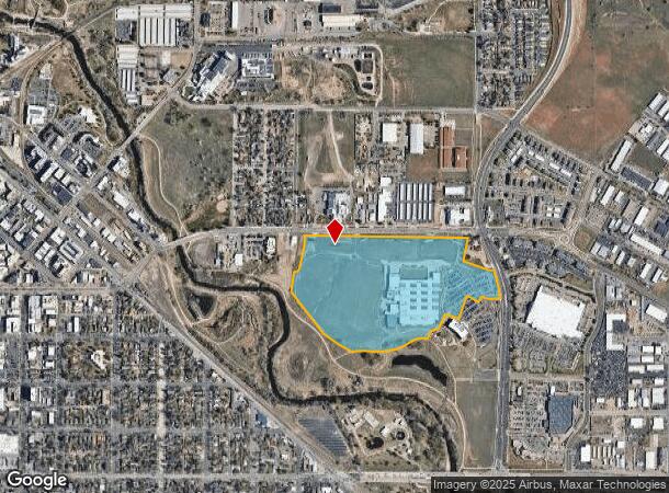  1000 E Woodward Way, Fort Collins, CO Parcel Map