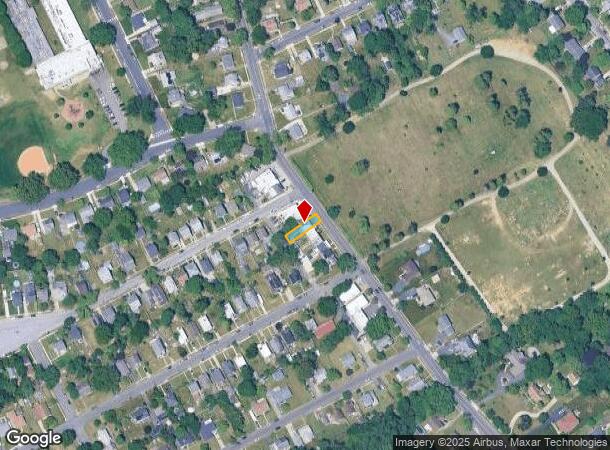  1105 Cinnaminson Ave, Cinnaminson, NJ Parcel Map