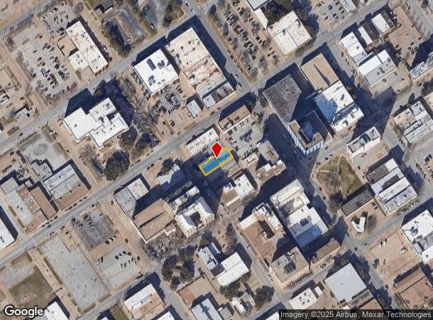  709 Lamar St, Wichita Falls, TX Parcel Map