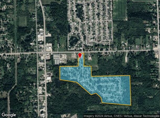  2198 E Mount Morris Rd, Mount Morris, MI Parcel Map