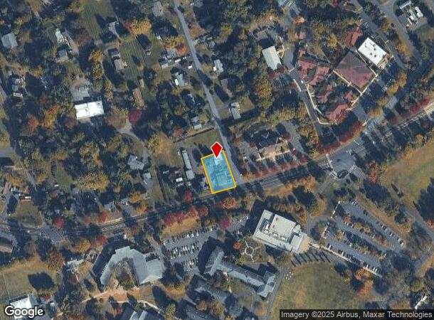  749 E Butler Ave, Doylestown, PA Parcel Map