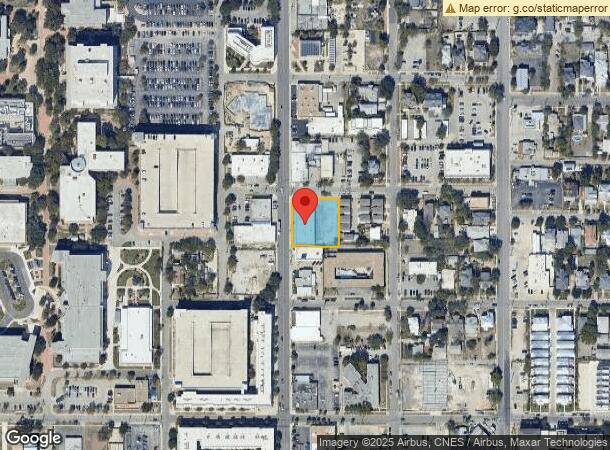  1612 N Main Ave, San Antonio, TX Parcel Map