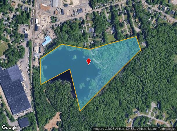25 Spring Ln, Holbrook, MA Parcel Map