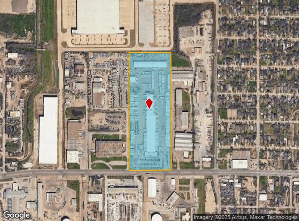 3925 Singleton Blvd, Dallas, TX Parcel Map