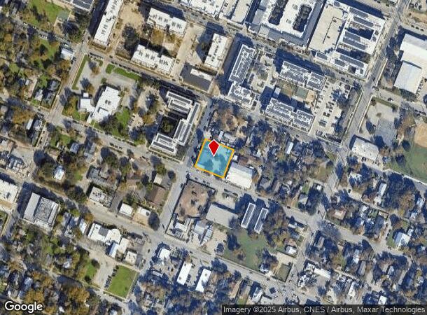 1700 E 2Nd St, Austin, TX Parcel Map