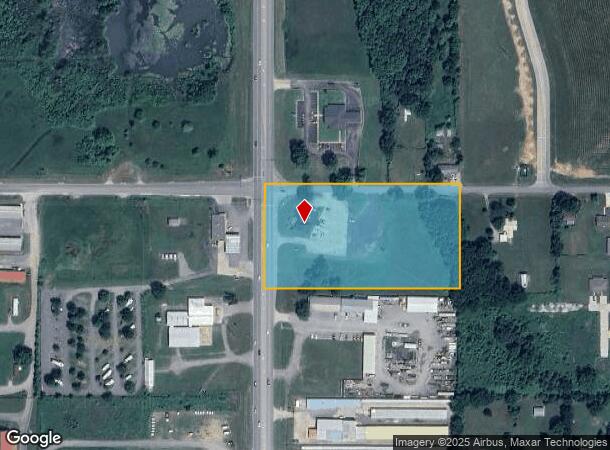 4601 S Muskogee Ave, Tahlequah, OK Parcel Map