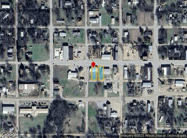 203 W Main St, Maud, OK Parcel Map