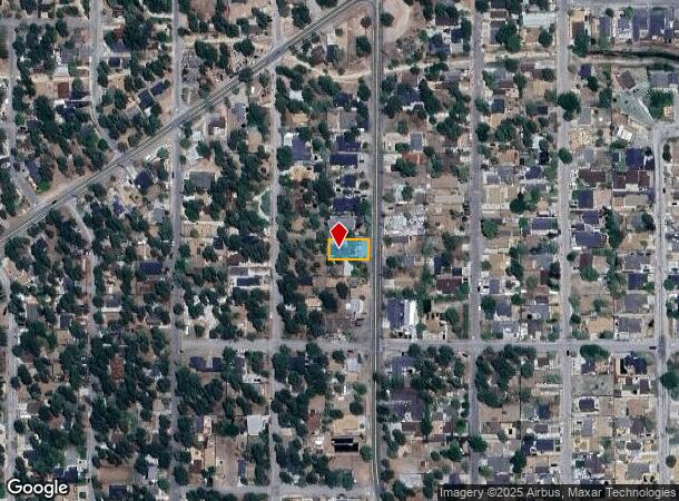 1017 Greenway Dr, Big Bear City, CA Parcel Map