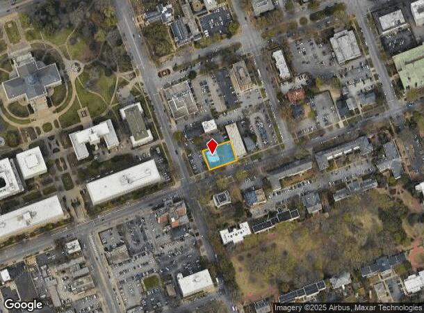 1311 Pendleton St, Columbia, SC Parcel Map