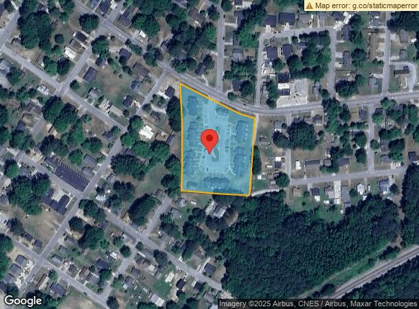  412 E Lizzie St, Selma, NC Parcel Map