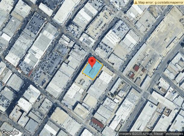  1100 Wall St, Los Angeles, CA Parcel Map