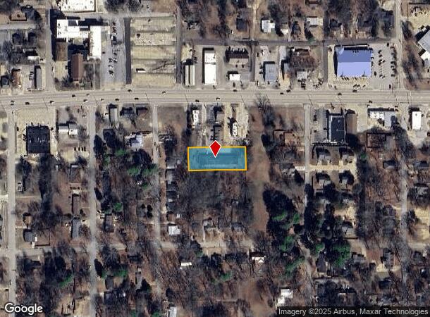  1601 W Main St, Tupelo, MS Parcel Map