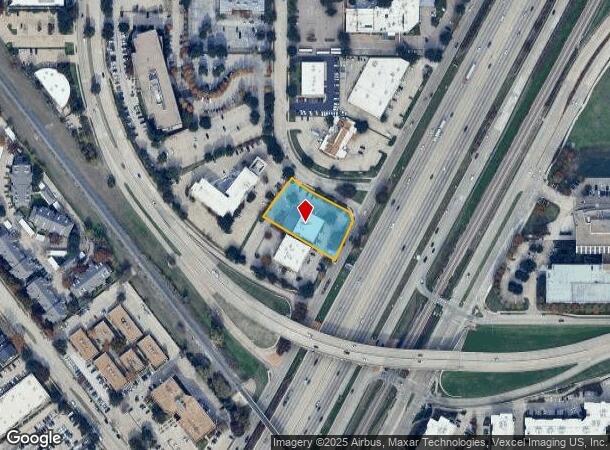1595 N Central Expy, Richardson, TX Parcel Map
