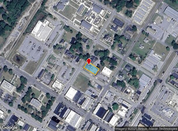  210 W Harrison St, Dillon, SC Parcel Map
