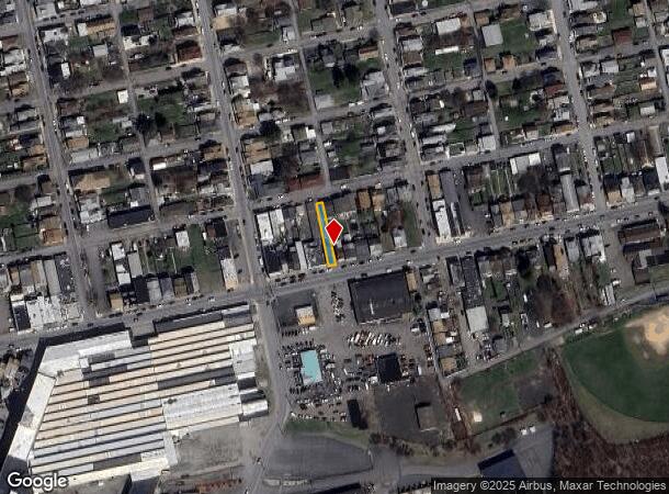  219 E Diamond Ave, Hazleton, PA Parcel Map