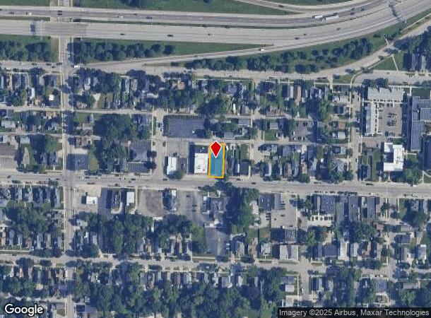  913 Bridge St Nw, Grand Rapids, MI Parcel Map