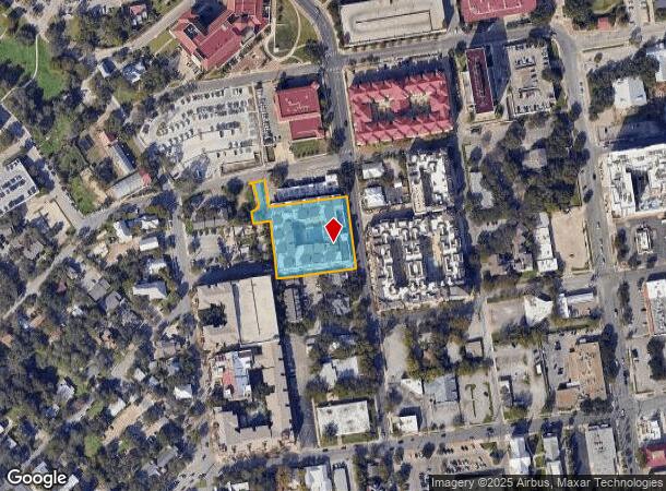  417 N Comanche St, San Marcos, TX Parcel Map