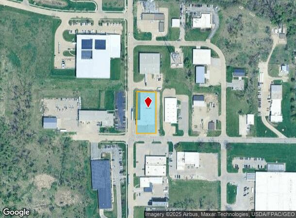  1150 27Th Ave Sw, Cedar Rapids, IA Parcel Map