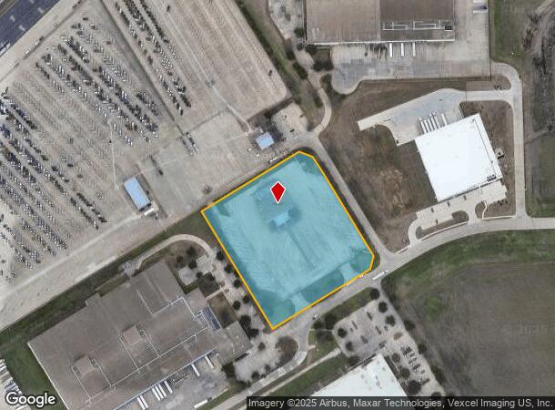 1003 Railhead Dr, Fort Worth, TX Parcel Map
