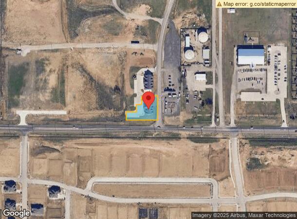  8101 Thompson Rd, Justin, TX Parcel Map