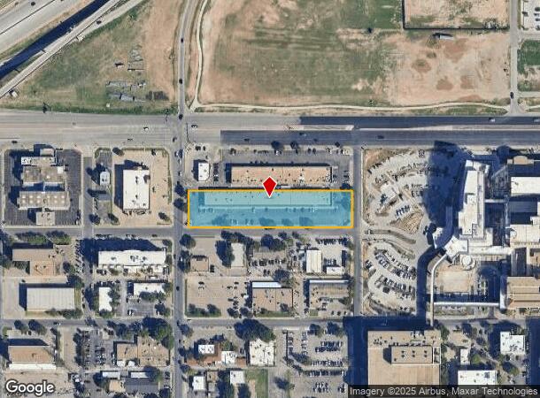 3702 20Th St, Lubbock, TX Parcel Map