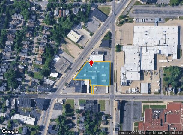 1575 Main St, Buffalo, NY Parcel Map
