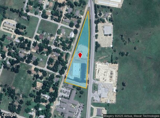  2500 N Travis Ave, Cameron, TX Parcel Map