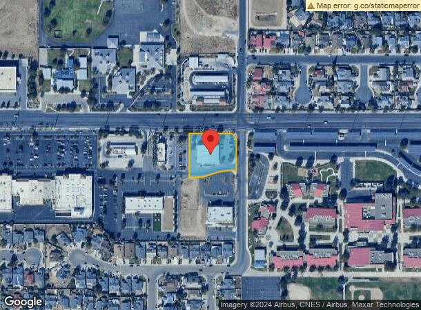  1990 Cecil Ave, Delano, CA Parcel Map