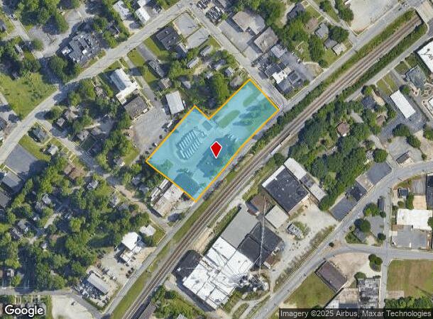  716 W Martin Luther King Jr Dr, High Point, NC Parcel Map