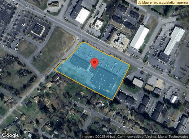  2604 W Main St, Waynesboro, VA Parcel Map