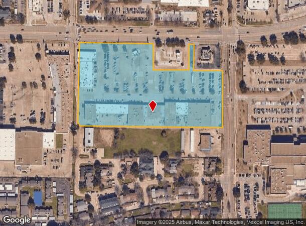  1100 W Main St, Lewisville, TX Parcel Map