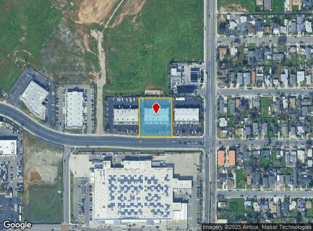  550 W Locust Ave, Fresno, CA Parcel Map