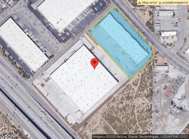  12280 Rojas Dr, El Paso, TX Parcel Map