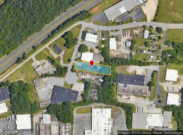  1013 Porter St, High Point, NC Parcel Map