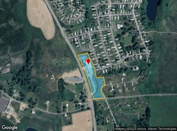 1723 Perry Hwy, Portersville, PA Parcel Map