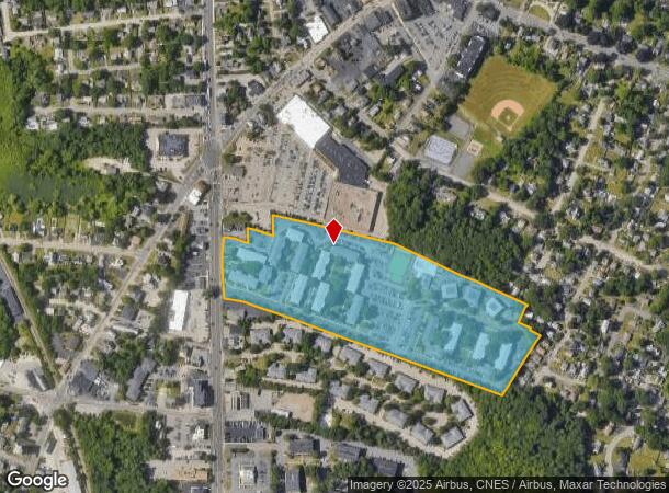1008 Main St, South Weymouth, MA Parcel Map
