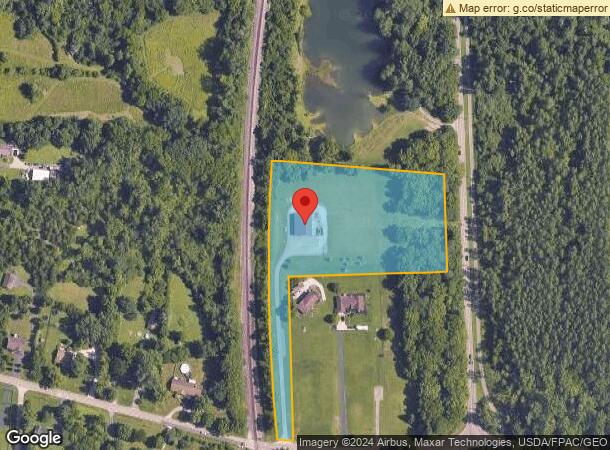  5555 Old Springfield Rd, Vandalia, OH Parcel Map