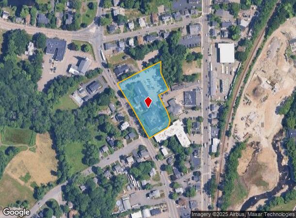 1116 Washington St, Braintree, MA Parcel Map