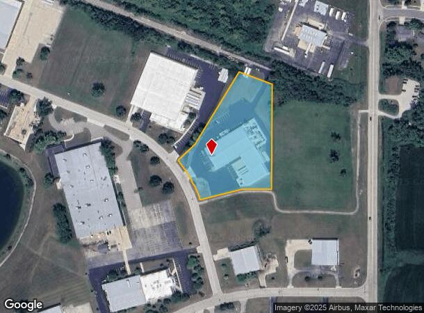 1080 Proctor Dr, Elkhorn, WI Parcel Map
