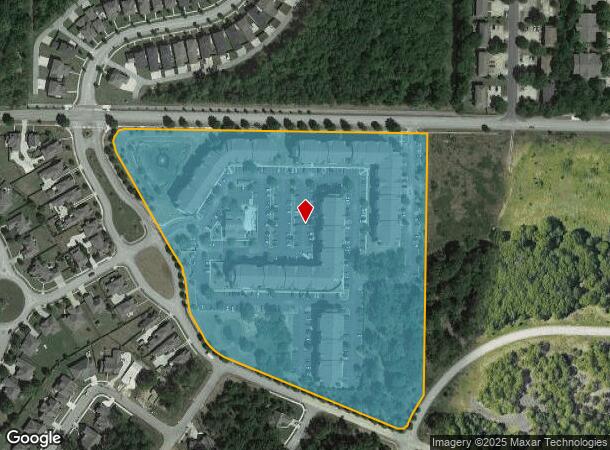  549 N Coral Canyon Loop, Fayetteville, AR Parcel Map