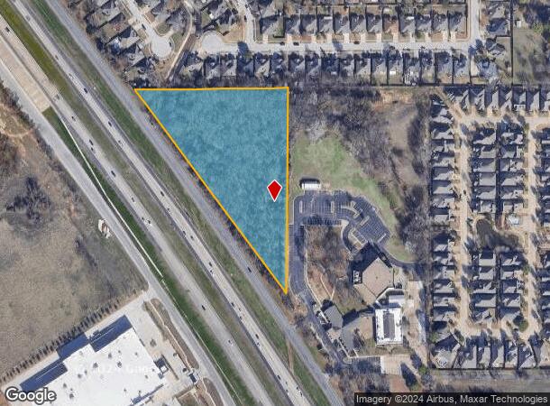  5917 Highway 287, Arlington, TX Parcel Map