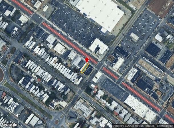 1607 W Broad St, Richmond, VA Parcel Map