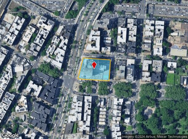  1650 Grand Concourse, Bronx, NY Parcel Map