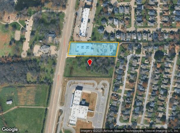  6601 S Cooper St, Arlington, TX Parcel Map