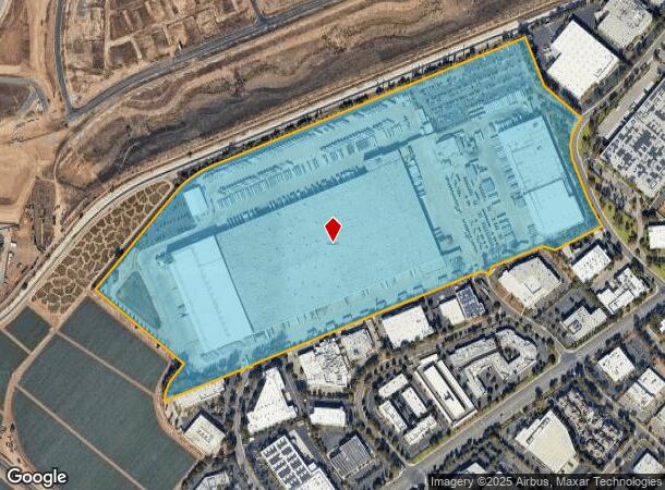 9156 Toledo Way, Irvine, CA Parcel Map