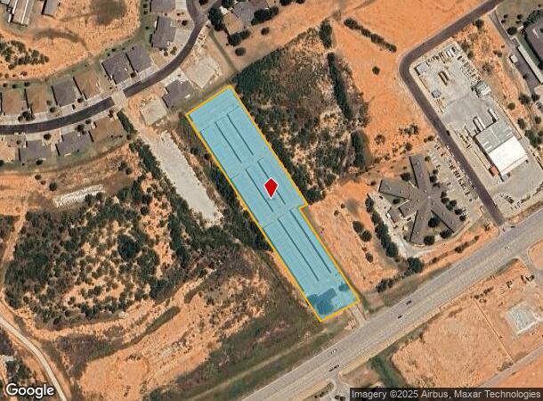  6122 Sherwood Way, San Angelo, TX Parcel Map