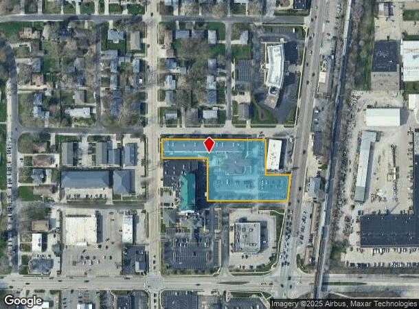 1417 S Neil St, Champaign, IL Parcel Map