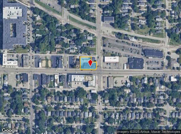 755 Michigan St Ne, Grand Rapids, MI Parcel Map